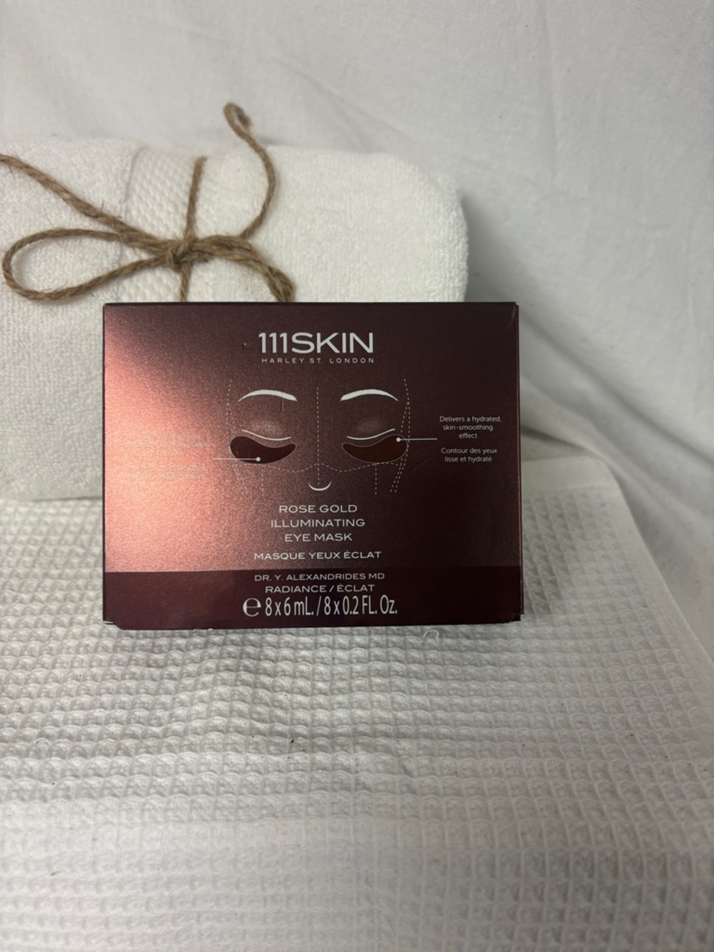 111SKIN | Rose Gold Illuminating Eye Mask | New
